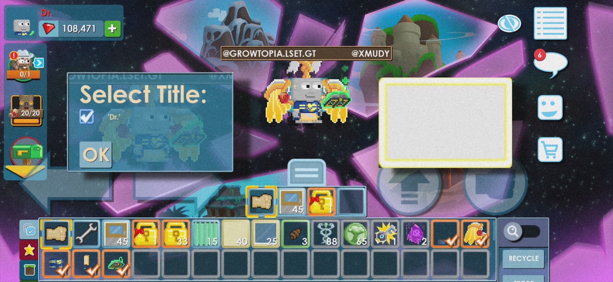 Growtopia Doctor title Account — image 1