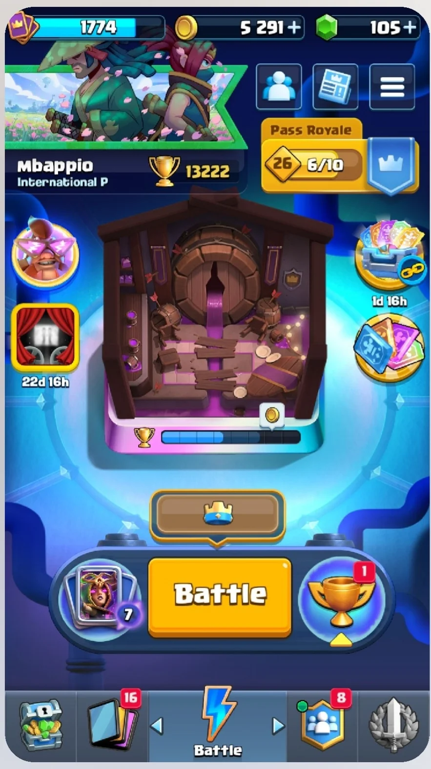 Clash Royale 13200 all characters — image 1