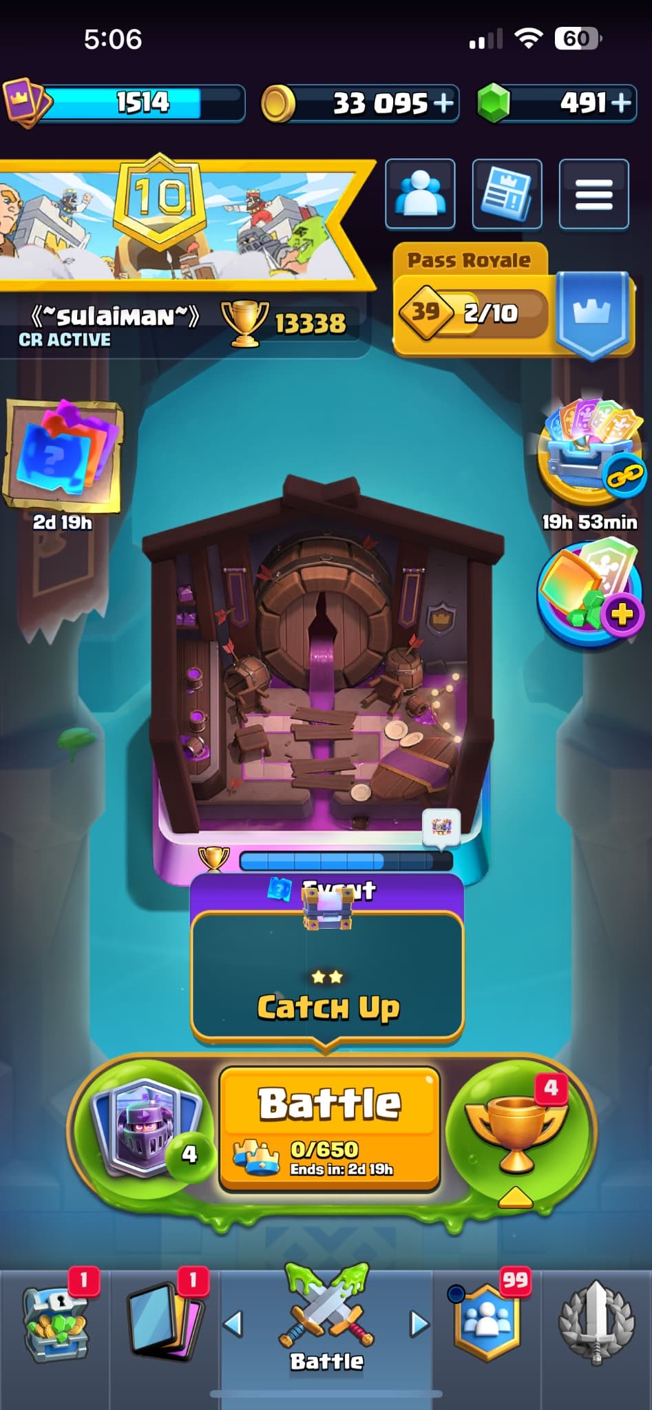 Clash royale account 13.4k — image 1