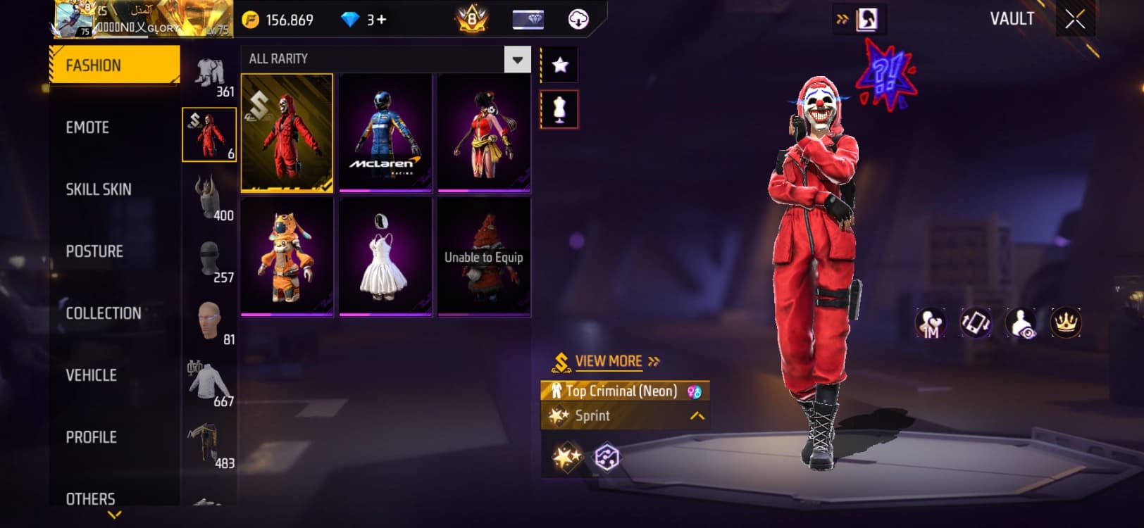 FREEFIRE ACCOUNT 380$ — image 1