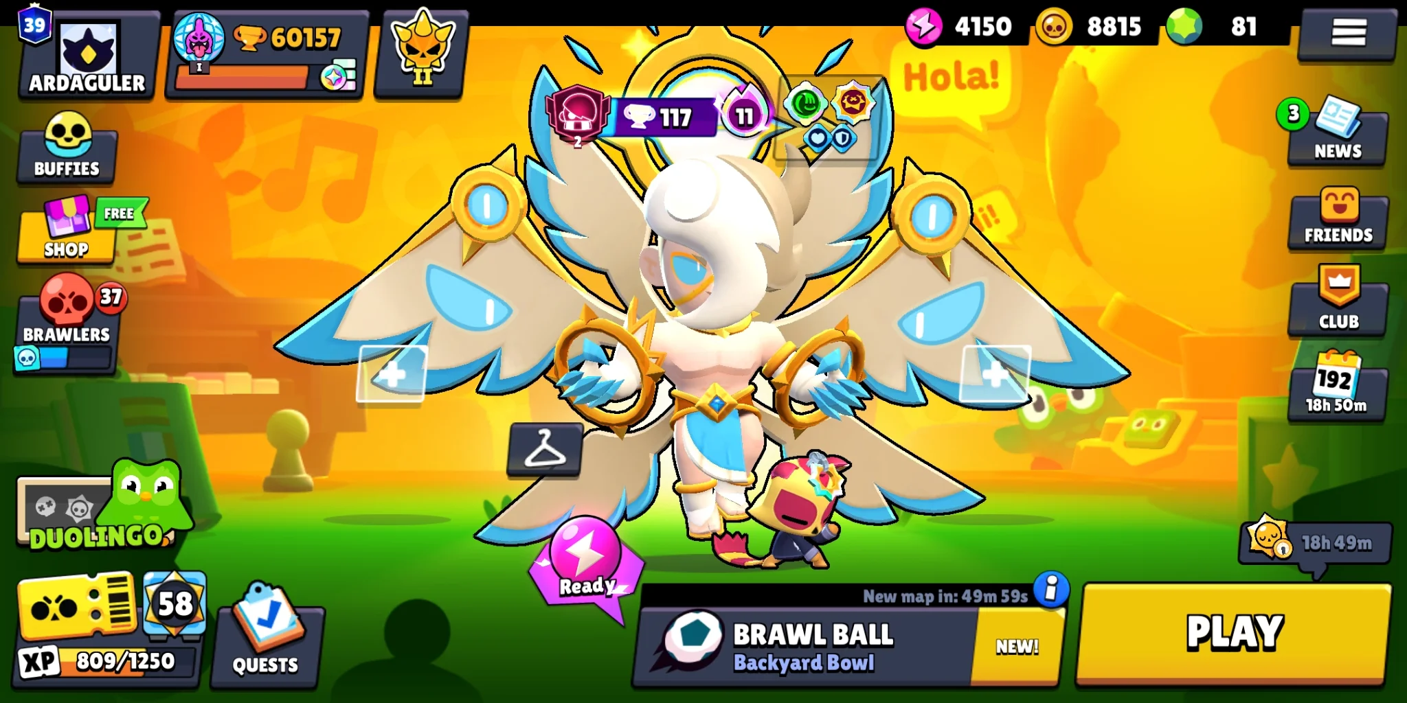 Brawl star acoount 60k 102 brawler — image 1