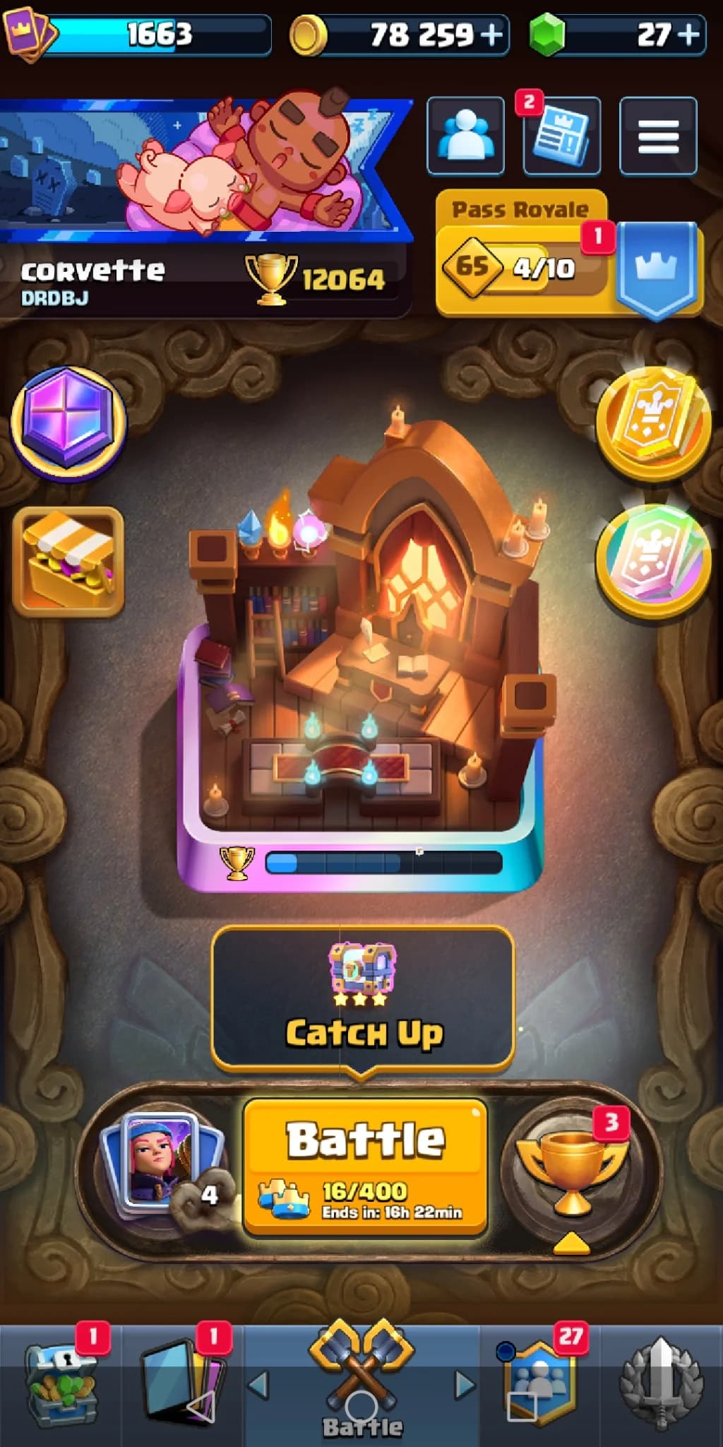 Clash Royale account 12k all characters — image 1