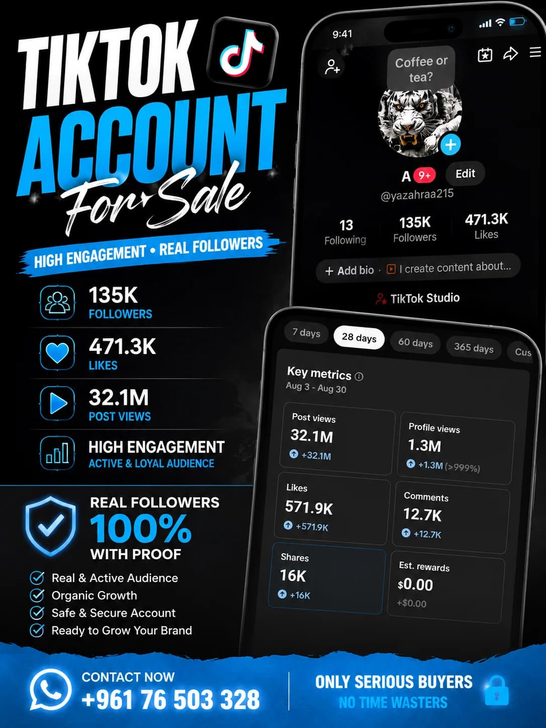 135K+ Followers For Sale! — image 1