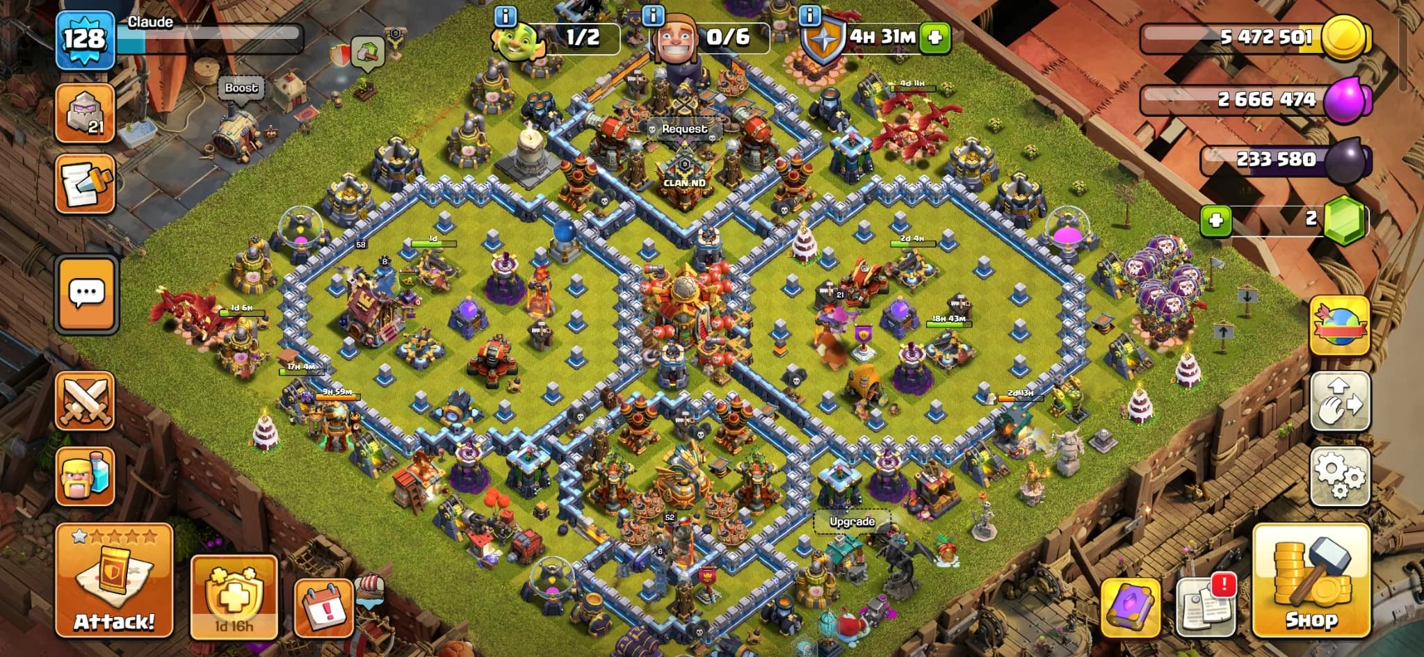 Clash of clans th16 — image 1
