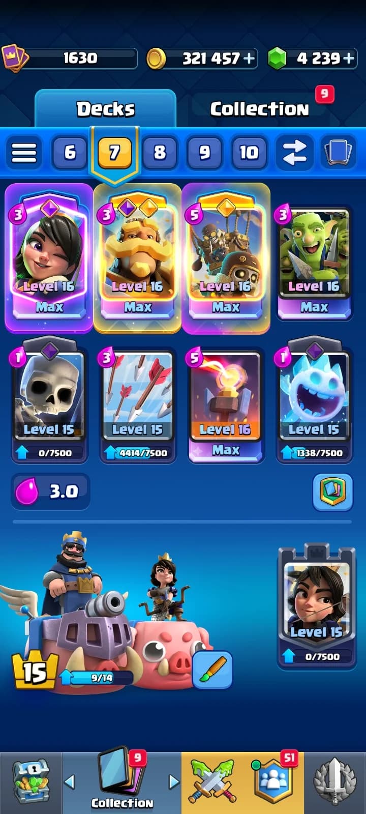 Account for sale 13 .700 trophies — image 1