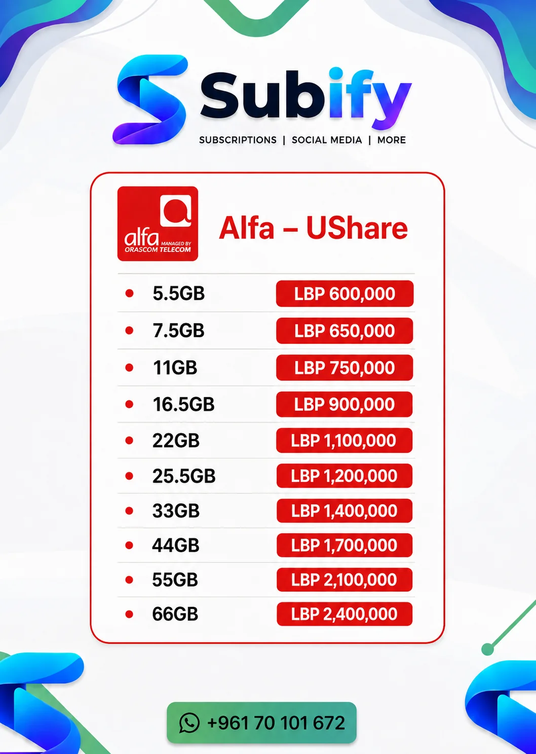 Alfa U-Share