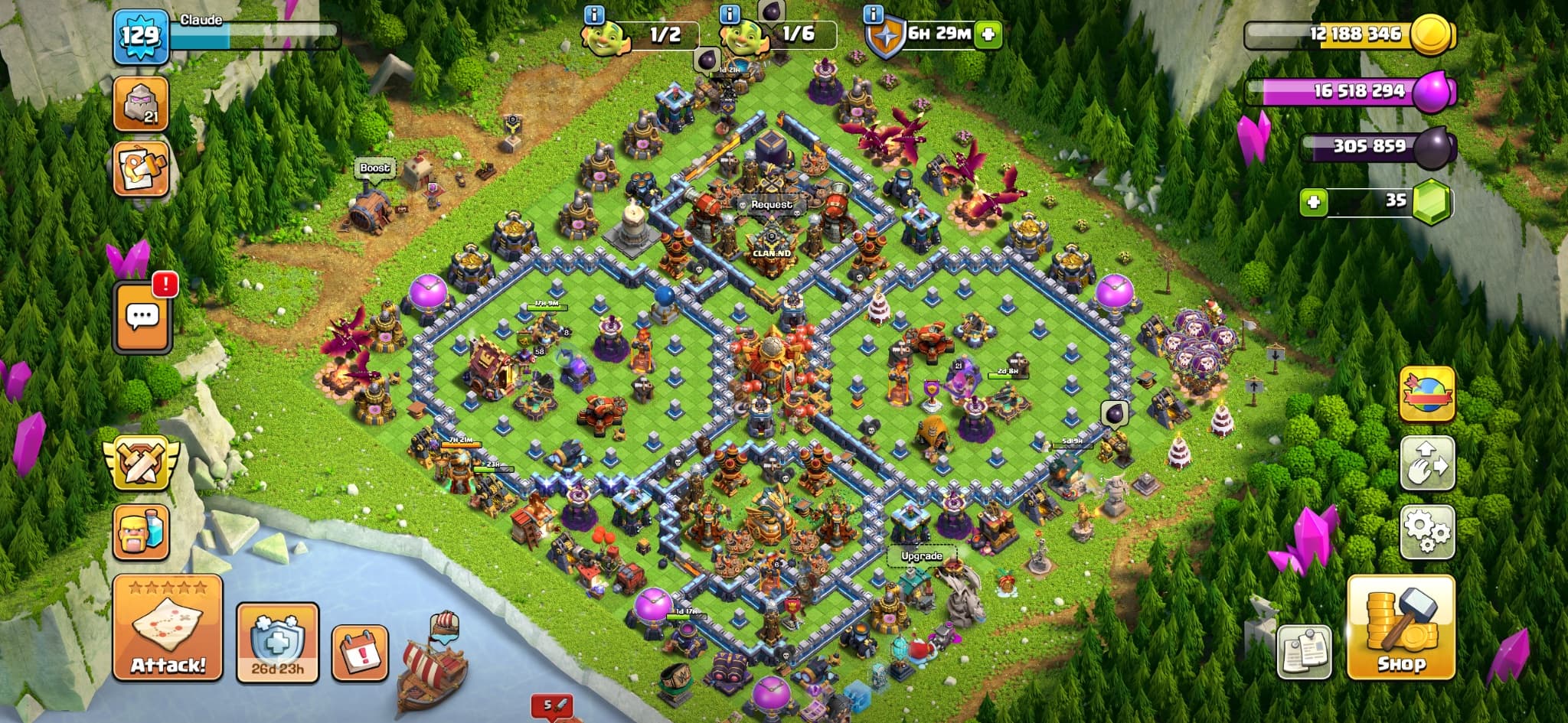 Clash of Clans Townhall 16 — image 1