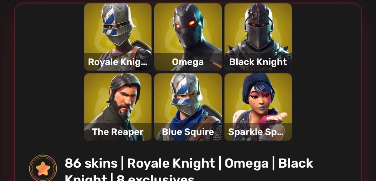 Black Knight Account — image 1