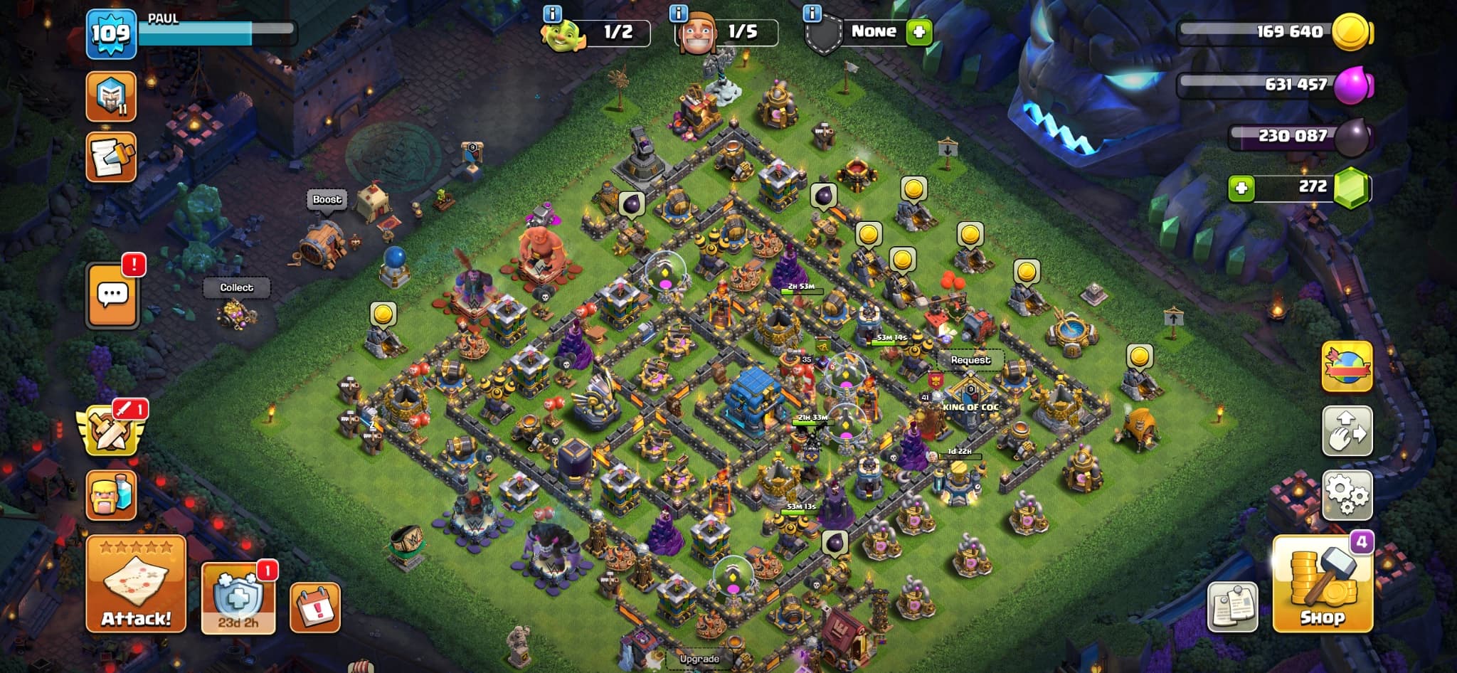 clash of clans account — image 1