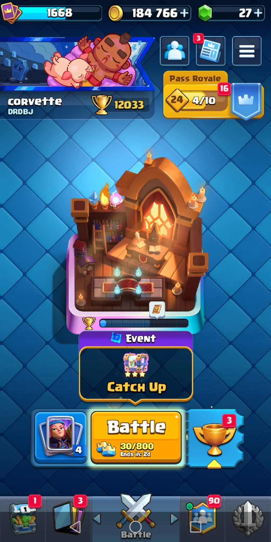Clash Royale account 12k all characters — image 1