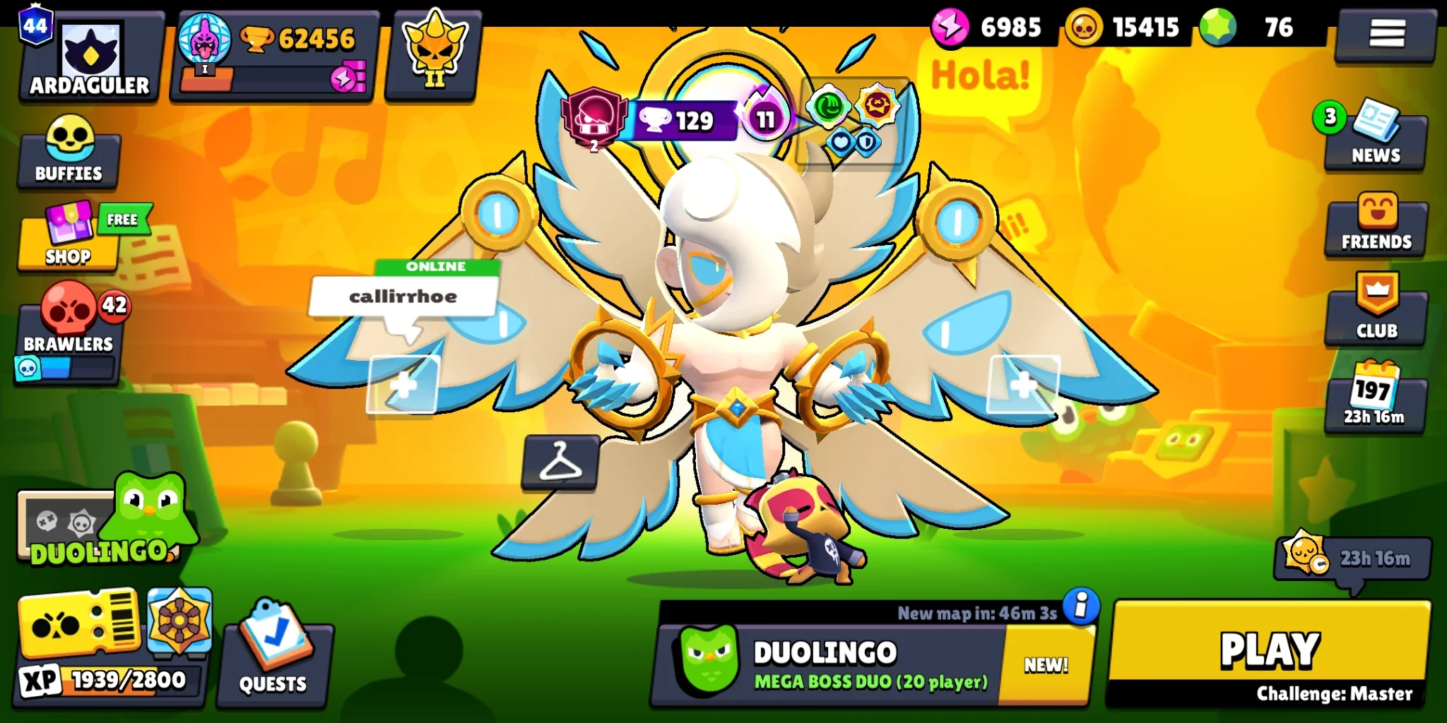 Brawl star acoount 63k 103 brawler — image 1