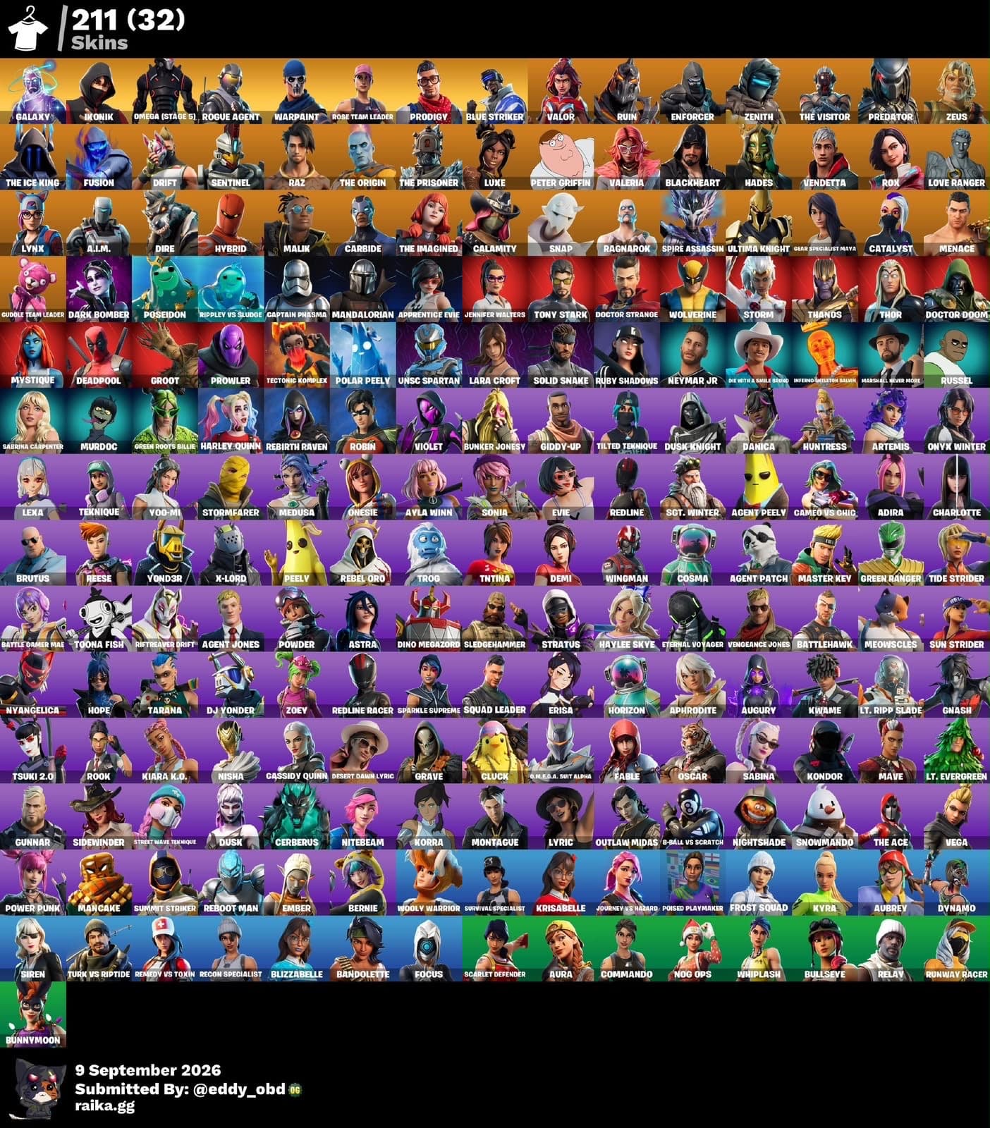 Account fortnite ikonic + galaxy , 230 skins — image 1