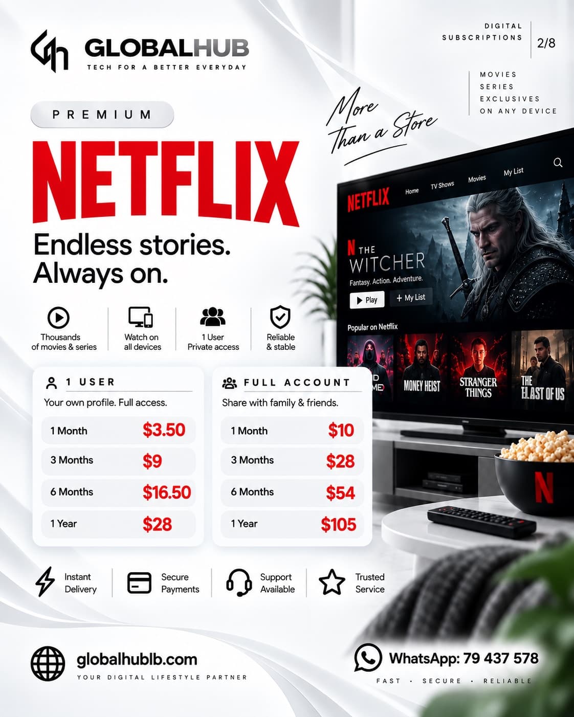 Streaming Subscriptions — image 1