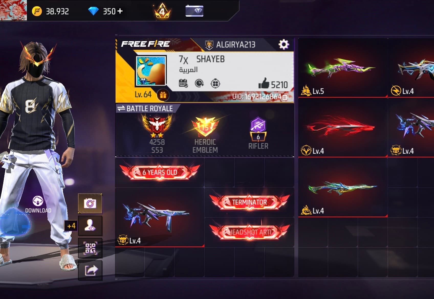 Free fire acc for sale — image 1